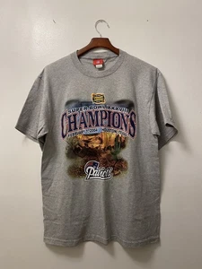 Vintage NFL New England Patriots Super Bowl 38 T Shirt 2004 Large - Picture 1 of 14