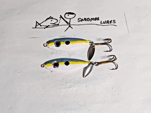 2 - 3/4 Unzen Fadenflosse SHAD Angeln Casting Jigging Platte Blei Löffel Köder pm3 - Bild 1 von 6