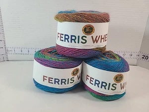 (3 Pack) Lion Brand Yarn 217-604 Ferris Wheel Yarn, Sprinkles - Foto 1 di 8