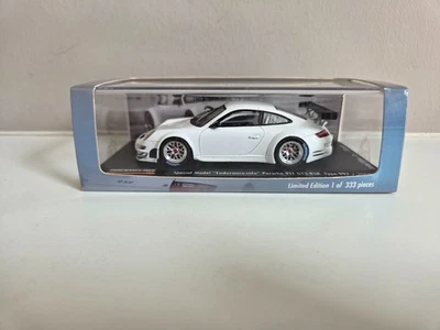 Spark 1/43 Porsche 911 GT3 RSR 997 - Informações de resistência, corpo liso branco - 2008 - Imagem 1 de 4