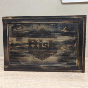 RISK Rustic Wooden 2017 Collector's Edition Board Game Barnwood Box Hasbro 2016 - Picture 1 of 4