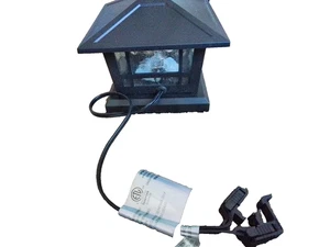 FUSION 29023 Post Cap, LED Lamp, 80 Lumens, Metal Fixture, Black Fixture - Picture 1 of 3