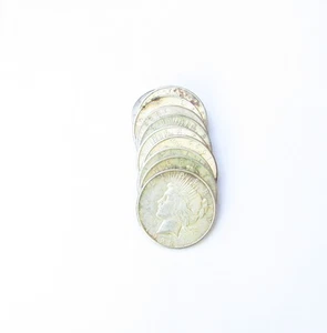 PEACE DOLLARS (10) 1922 S GOOD/FINE CONDITION #200313 - Picture 1 of 2