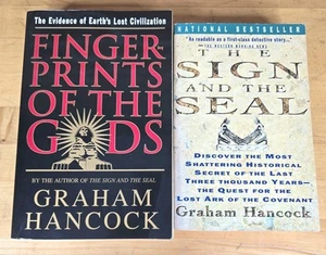 Graham Hancock zwei Bücher - Das Zeichen & das Siegel, Fingerabdrücke der Götter - Bild 1 von 11