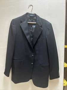 Polo vintage Ralph Lauren Saks Fifth Avenue tuta/blazer nero uomo - Foto 1 di 17