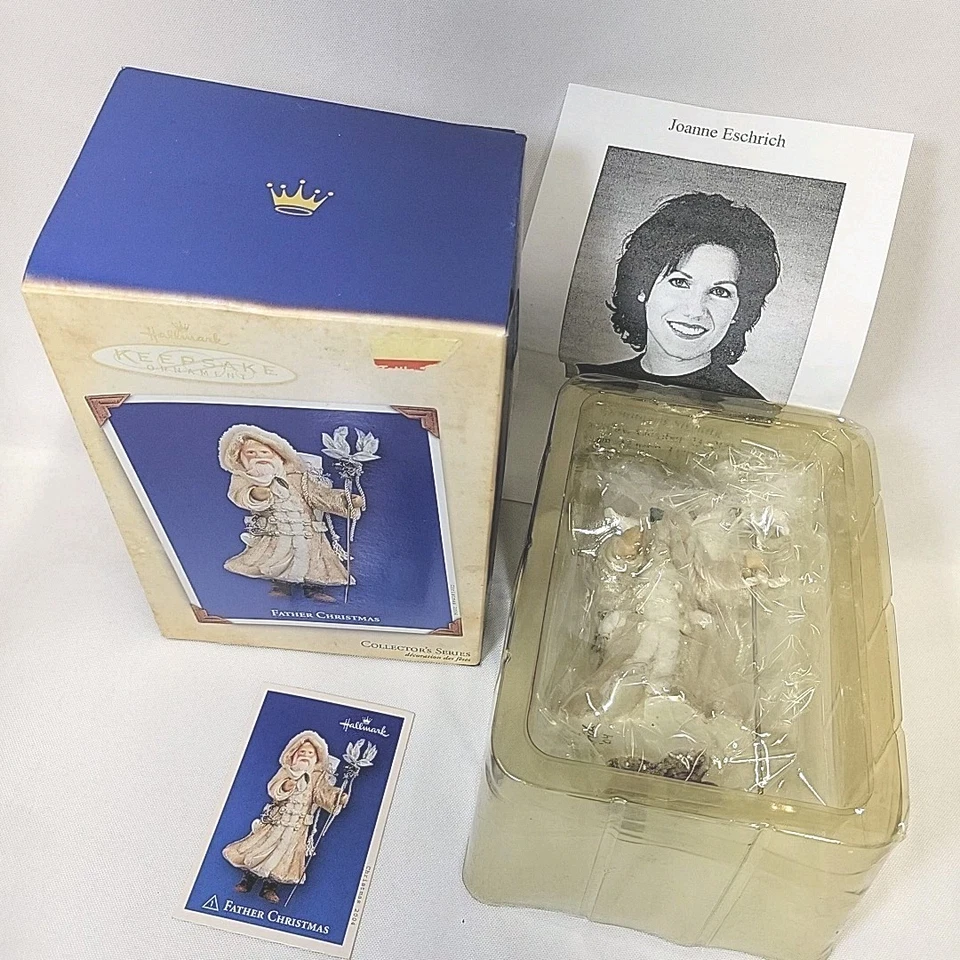 Hallmark Keepsake Christmas Ornament 2004 Father Christmas Collector's Series