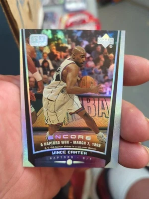 1998-99 Upper Deck Encore - Game Dated Vince Carter #146 (RC) - Image 1 of 2