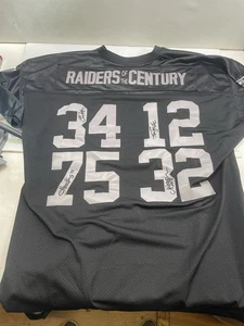 Camiseta de fútbol Mitchell & Ness Oakland Raiders of the Century para hombre talla 60 - Imagen 1 de 9