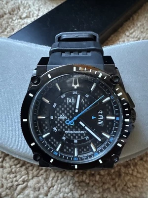 Reloj Hombre Bulova Precisionist C960944 Barrido Cuarzo - 300m Foto 1 de 4