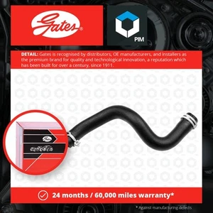 Radiator Hose fits PEUGEOT 2008 MK1 1.4D Upper 2013 on 8HR(DV4C) Coolant Gates - Picture 1 of 2