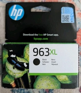 Genuine HP 963xl Black Ink Cartridge for HP OfficeJet Pro BNIB Jan 2026 - Afbeelding 1 van 2