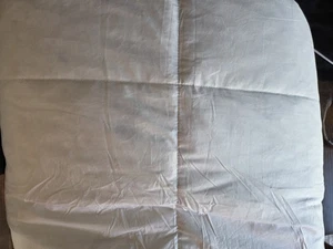 Oeko-Tex White Down Queen Size Duvet Insert Comforter Corner Loops 90 X 90 - Picture 1 of 8