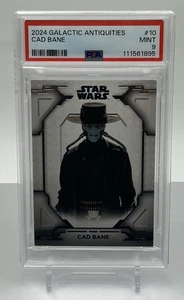 2024 Topps Star Wars Galactic Antiquities 10 Cad Bane 1/25 PSA 9 - Picture 1 of 2