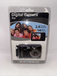 Jazz JDC77S 14 Mega Pixel Digital Camera Black 4x Digital Zoom 2.4" Color Screen - Picture 1 of 6