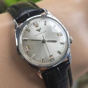 Vintage Wittnauer men's manual wind watch 11WSG2 17Jewels swiss 1960s - Picture 1 of 18