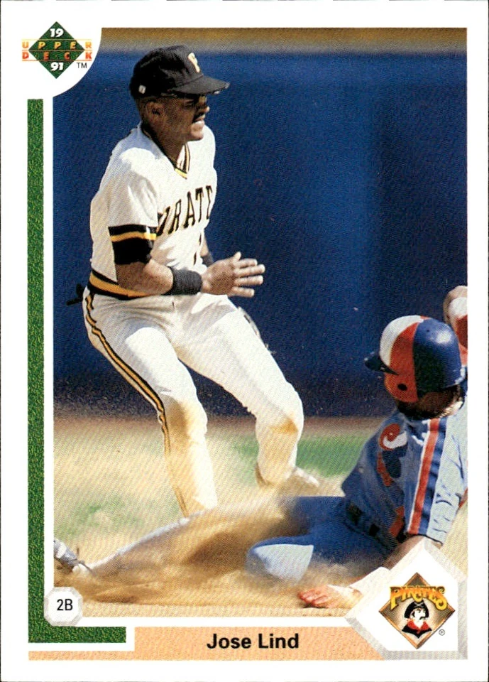 1991 Upper Deck #258 Jose Lind [GOATCARDS] - Image 1 of 2