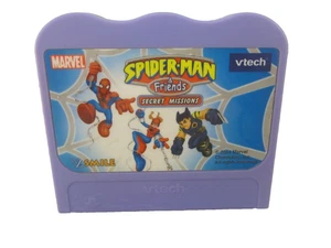 VTech VSmile learning system Spiderman & Friends cartridg Game tested&works well - Picture 1 of 3