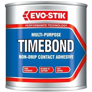 Adhesivo de contacto Evo-Stik Timebond 500 ml de alta resistencia para hágalo usted mismo y carpintería - Imagen 1 de 1