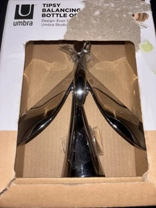 Umbra Tipsy Balancing Bottle Opener -Open Box Sculpture - Picture 1 of 4