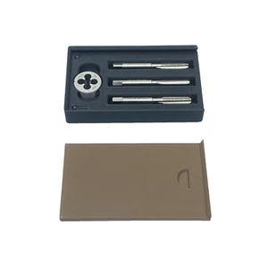 1/4-24 UN M2 HSS 5 Piece Tap & Die Set, Stanley Plane Restoration Tools - Picture 1 of 7