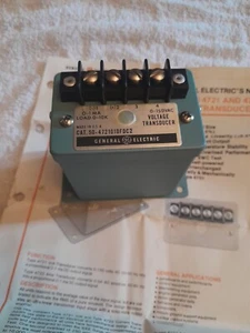 GE General Electric Voltage Transducer 50-472101DFDC2 - Picture 1 of 3