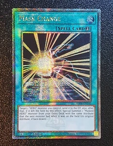 Yugioh RA04-EN142 Mask Change QCSR 1st MINT - Picture 1 of 3