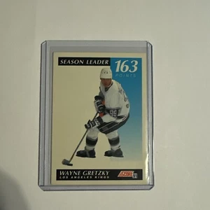 1991 Score Sergei Fedorov Season Leader Points Leading Rookie - Imagen 1 de 2