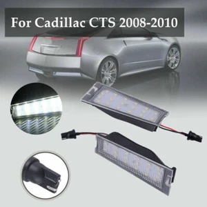 Fit For Cadillac CTS 2008-2010 Pair LED License Number Error Plate Light Lamp - Picture 1 of 7