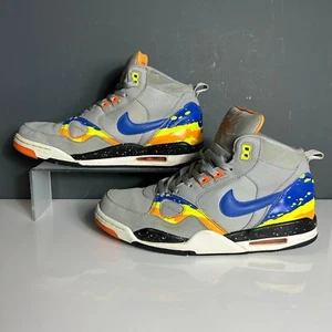 SELTENE NIKE - Herren Sneaker - Air Flight 2013 - Grau - Royal Mandrain - Größe 10,5 - Bild 1 von 18
