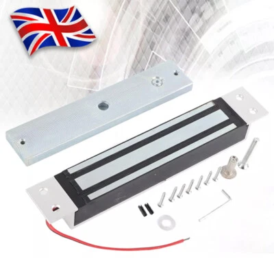 600lbs 280KG Electric Magnetic Single Door Lock Access Control Holding Force UK - Image 1 of 4