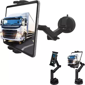 Truck Tablet Mount/Car Phone Holder Mount-Heavy Duty,Ipad Mount Dashboard Winds - Picture 1 of 11