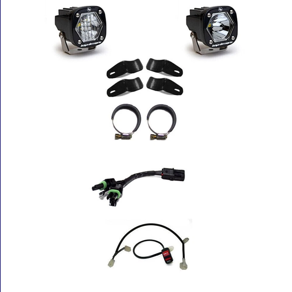 Baja Designs Par Moto Driving Combo EFI Faros Kit Para 08-16 Suzuki RMZ450 Foto 1 de 4