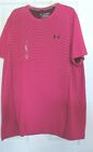 NWT Under Armour Men's UA Seamless Pink Wave Short Sleeve XL/TG/EG