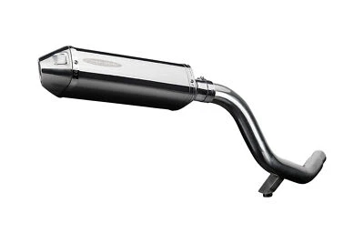 Silenciador de escape Tri-Oval de acero inoxidable Triumph Tiger 1200 Explorer Delkevic 13" Foto 1 de 3