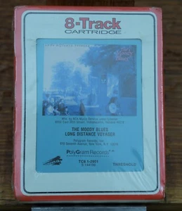 NEW OLD STOCK 8-Track Tape The Moody Blues Long Distance Voyager Poly S144190 - Picture 1 of 4