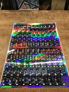 Rare 2002 eTopps Uncut Press Sheet Unfinished - Bonds, Sosa, Kobe, 194 Images