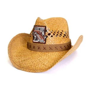 Farmtruck and Azn - Street Outlaws - Farmtruck's Straw Hat - Kid Sized - Picture 1 of 7