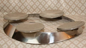 GEORG JENSEN candle holder Kerzenkranz Kerzenhalter Kerzenständer ca 30 x 25 cm - Bild 1 von 2