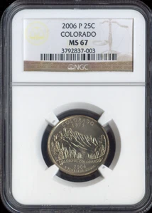2006 Colorado Quarter NGC MS67 Business Quality - Picture 1 of 2