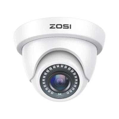 ZOSI 2MP 1080P HD 4in1 Home Dome Security Camera Night Vision Outdoor CCTV IP66 - Image 1 of 4
