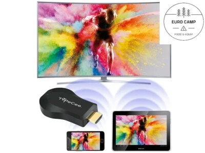 NEU WLAN HDMI TV Stick für Streaming von Smartphone Tablet Handy auf Fernseher - Bild 1 von 3