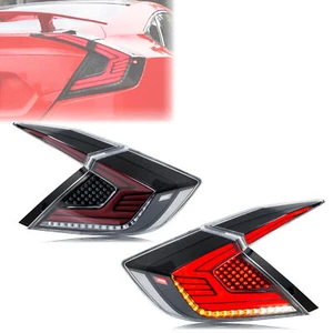 Conjunto de luces traseras LED transparentes para Honda Civic 2016-2021 sedán - Imagen 1 de 6