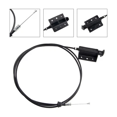 Paquete de 1 cable de liberación de capó para Dodge D150 D250 W150 W250 Ramcharger 81-93 Foto 1 de 4