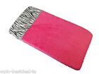 Sisi Baby Design Diaper Changing Table Pad Cover - Hot Pink Zebra