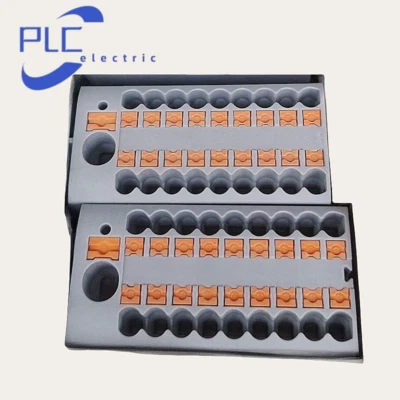 3273198 10PCS NEW PTFIX 6/6X2.5-NS35A GY Phoenix Wiring Board 690V 24A Gray - Image 1 of 3