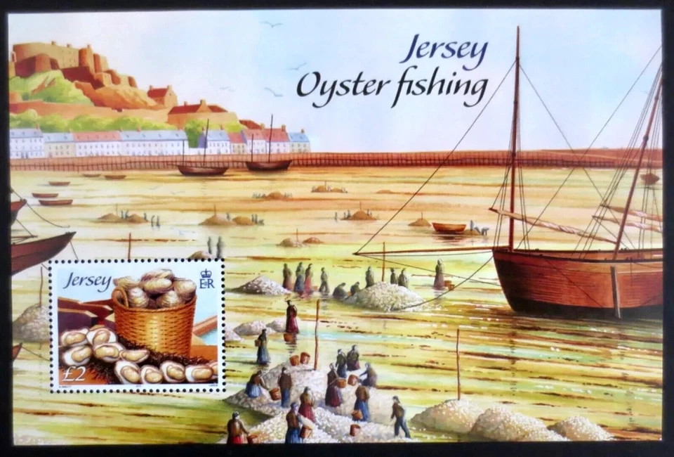 Jersey 2014 Oyster Fishing sheet SG MS 1881 MNH mint *COMBINED POSTAGE* - Image 1 of 1