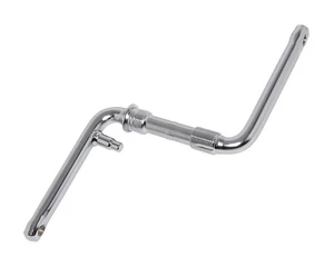 1 One Piece Crank Arm Set Kids BMX Lowrirder Bicycle Bike 5.5 Inch Chrome - Picture 1 of 1