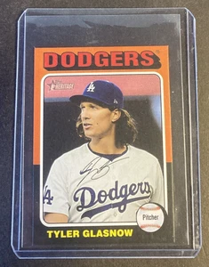 2024 Topps Heritage High Number Tyler Glasnow Mini SP #530 - Picture 1 of 2