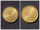 2002 Euro 20 EuroCent Kursmünze Luxemburg ungebraucht uncirculiert