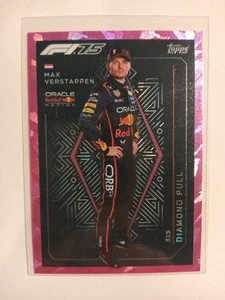 315 MAX VERSTAPPEN (RED BULL) DIAMOND PULL PINK TURBO ATTAX 2025 - Imagen 1 de 1